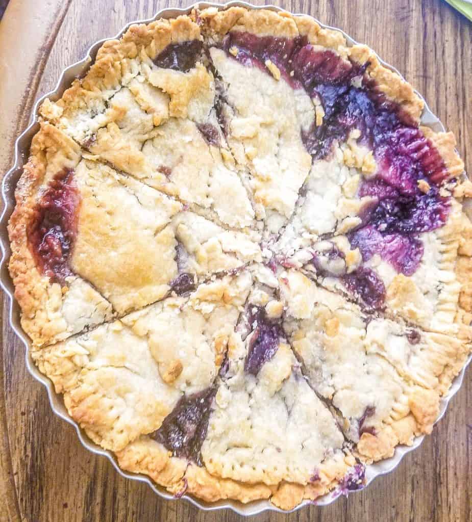 Easy Homemade Mulberry Pie Recipe With Double Crust - Cooking with Tyanne