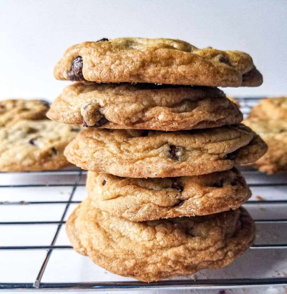 Crispy Chewy Chocolate Chip Cookies Cooking with Tyanne