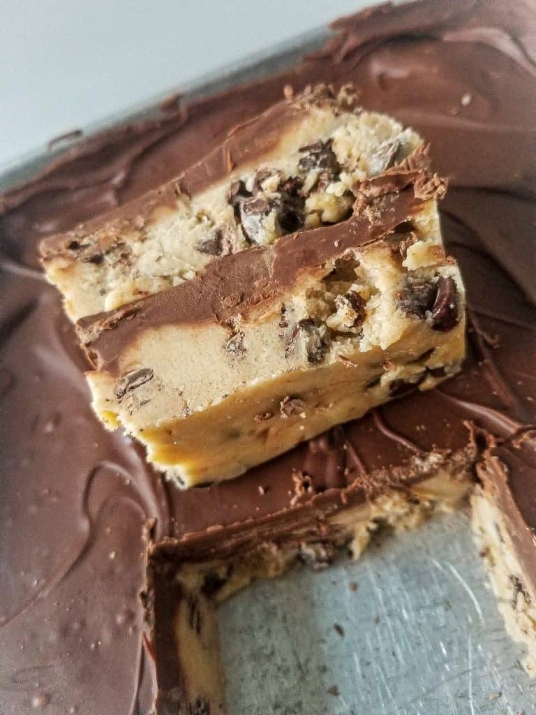 no bake cookie dough bars