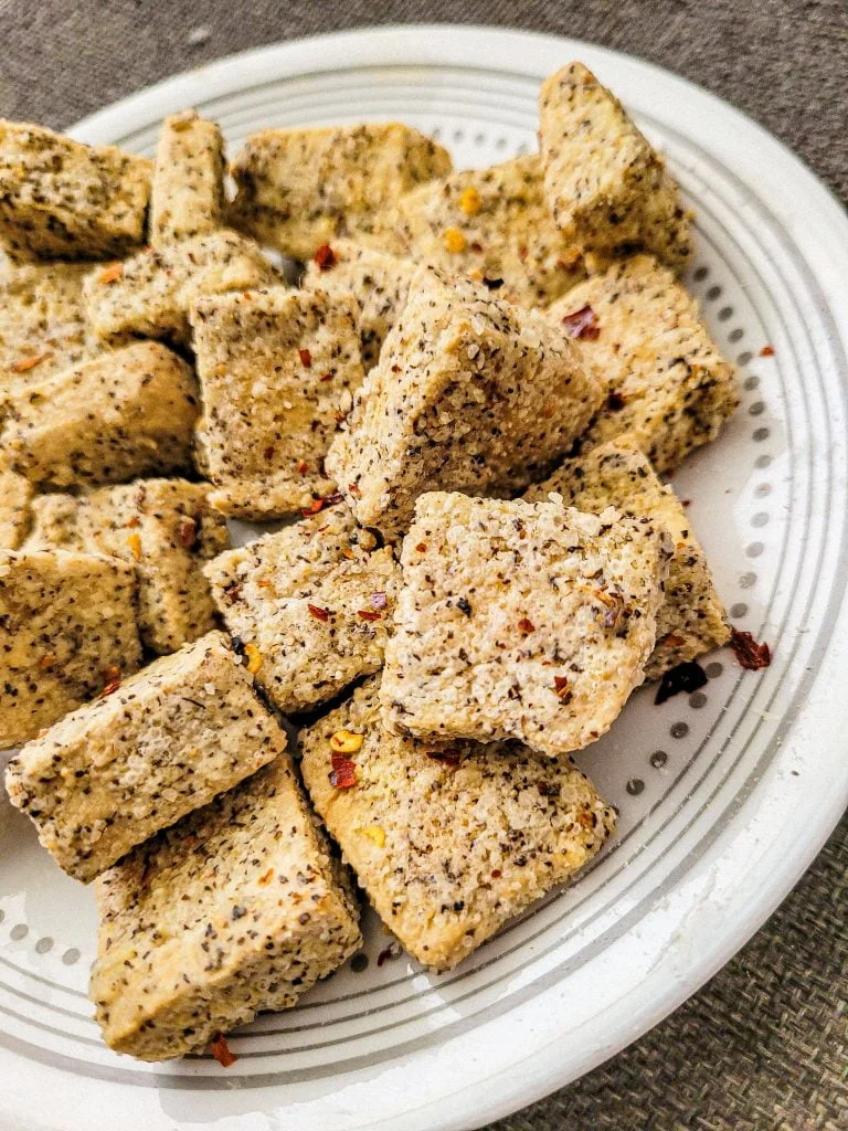 salt and pepper tofu