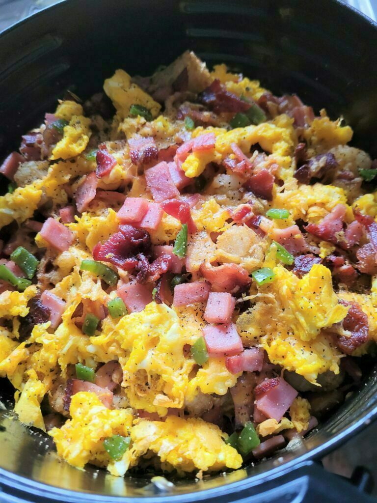 breakfast nachos in air fryer.