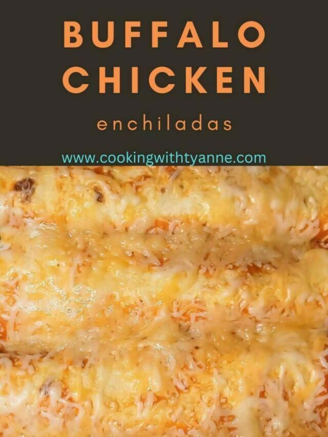 Super Spicy Buffalo Chicken Enchiladas